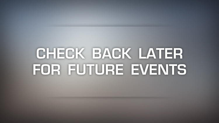 Check back later for future events